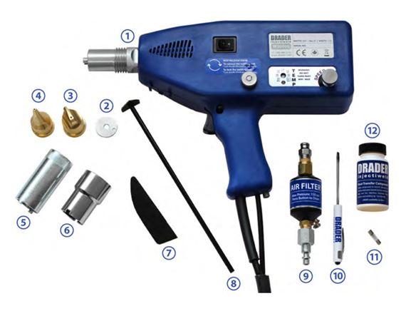 Drader Injectiweld 120V - 230V400W Model W30000 Extrusion Tool
